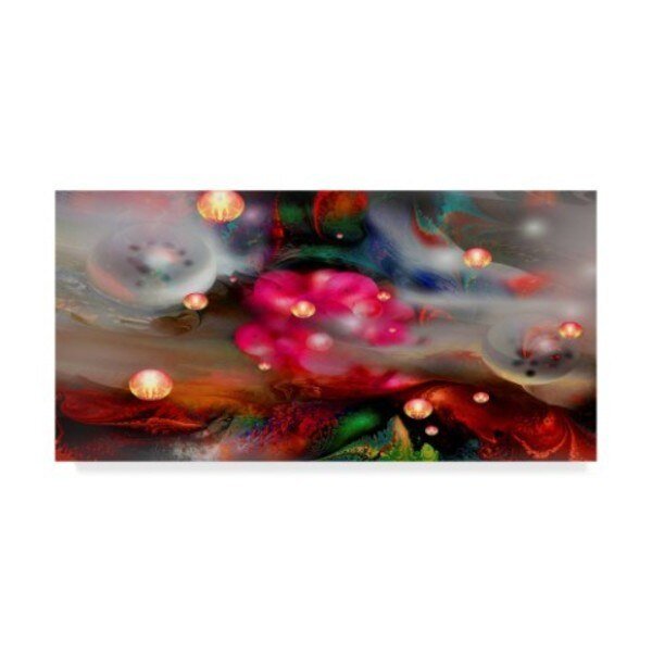 RUNA 'Imaginary Landscape 85' Canvas Art, 16x32, Trademark Fine Art, Mfr#: ALI21614-C1632GG